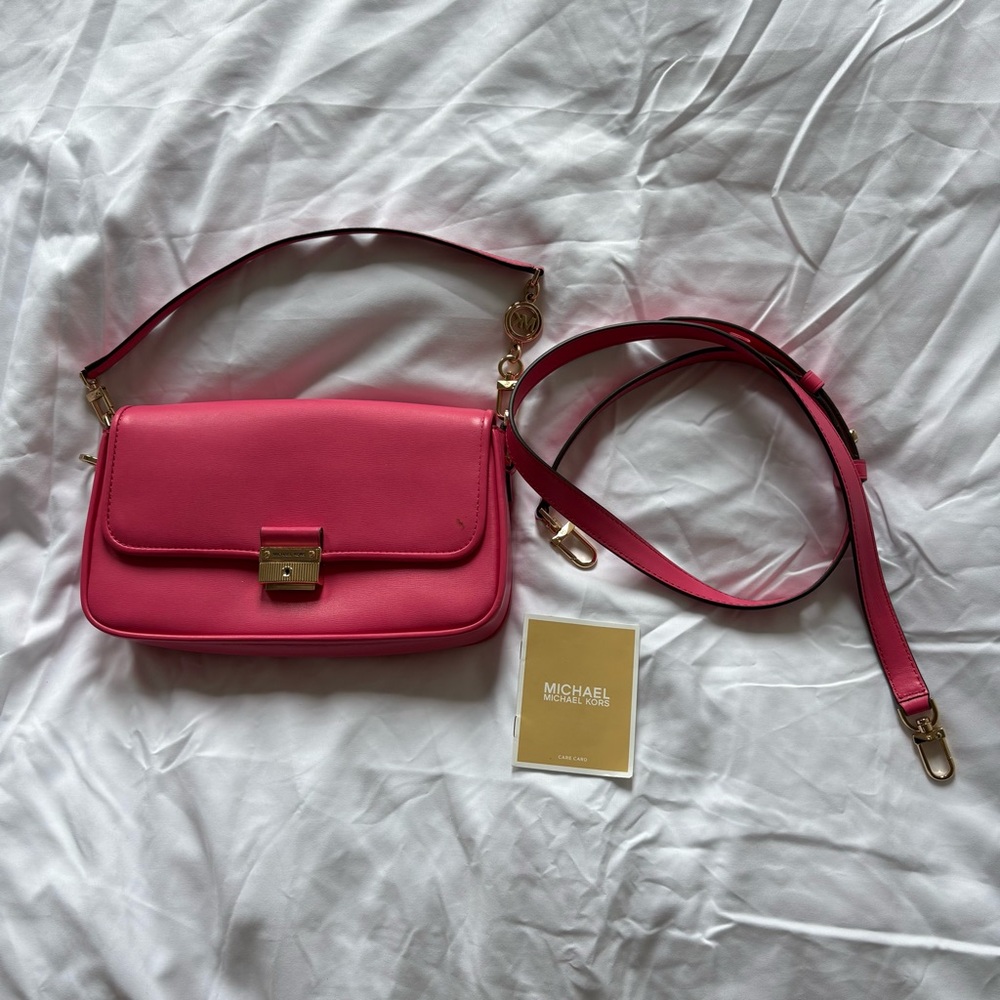 Michael Kors Shoulder/Crossbody Bag with Gold Accents